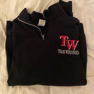 wisconsin crew neck